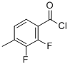 structure of CAS# 261763-38-6, 2,3-Difluoro-4-Methylbenzoyl Chloride;2,3-Difluoro-4-Methyl-Benzoyl Chloride;Jrd-0993;Zinc02382365