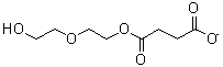 structure of CAS# 26183-02-8, Poly(diethylene glycol succinate)