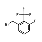 结构式 CAS# 261951-84-2, 1-(溴甲基)-3-氟-2-(三氟甲基)苯