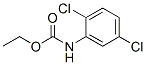 structure of CAS# 2621-71-8, (2,5-Dichlorophenyl)-Carbamic Acid Ethyl Ester;N-(2,5-Dichlorophenyl)Carbamic Acid Ethyl Ester;Nsc38443;Wln: 2Ovmr Bg Eg