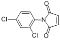 结构式 CAS# 26396-57-6, 1-(2,4-二氯-苯基)-吡咯-2,5-二酮