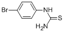 structure of CAS# 2646-30-2, N-(4-Bromophenyl)-Thiourea;1-(4-Bromophenyl)Thiourea;1-(P-Bromophenyl)-2-Thiourea;Chebi:34391