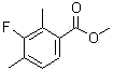 结构式 CAS# 26584-27-0, 3-氟-2,4-二甲基苯甲酸甲酯