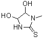 结构式 CAS# 265986-74-1, 4,5-二羟基-1-甲基-2-咪唑烷硫酮