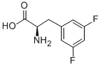 structure of CAS# 266360-63-8, 3,5-Difluoro-D-Phenylalanine
