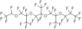 structure of CAS# 26738-51-2, 2H-Perfluoro-5,8,11-Trimethyl-3,6,9,12-Tetraoxapentadecane;1-[1-[Difluoro-(1,2,2,2-Tetrafluoroethoxy)Methyl]-1,2,2,2-Tetrafluoro-Ethoxy]-1,1,2,3,3,3-Hexafluoro-2-[1,1,2,3,3,3-Hexafluoro-2-(1,1,2,2,3,3,3-Heptafluoropropoxy)Propoxy]Propane;1-[1-[Difluoro-(1,2,2,2-Tetrafluoroethoxy)Methyl]-1,2,2,2-Tetrafluoroethoxy]-1,1,2,3,3,3-Hexafluoro-2-[1,1,2,3,3,3-Hexafluoro-2-(1,1,2,2,3,3,3-Heptafluoropropoxy)Propoxy]Propane;1,1,1,2,3,3-Hexafluoro-2-[1,1,2,3,3,3-Hexafluoro-2-(1,1,2,2,3,3,3-Heptafluoropropoxy)Propoxy]-3-[1,1,1,2,3,3-Hexafluoro-3-(1,2,2,2-Tetrafluoroethoxy)Propan-2-Yl]Oxy-Propane