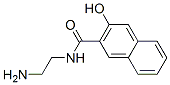 structure of CAS# 26889-86-1, N-(2-Aminoethyl)-3-Hydroxynaphthalene-2-Carboxamide;N-(2-Aminoethyl)-3-Hydroxy-Naphthalene-2-Carboxamide;N-(2-Aminoethyl)-3-Hydroxy-2-Naphthalenecarboxamide;N-(2-Aminoethyl)-3-Hydroxy-2-Naphthamide