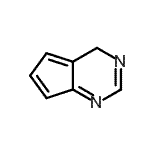 structure of CAS# 270-96-2, 4H-Cyclopenta[d]Pyrimidine;4H-cyclopenta[d]pyrimidine;4H-Cyclopentapyrimidine (8CI,9CI)