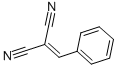 structure of CAS# 2700-22-3, Benzylidenemalononitrile;2-(Phenylmethylene)Propanedinitrile;2-(Benzylidene)Malononitrile;.Alpha.-Cyanocinnamonitrile