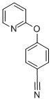 structure of CAS# 270260-33-8, 4-(Pyridin-2-Yloxy)Benzonitrile;4-(Pyridin-2-Yloxy)Benzonitrile 97%;4-(PYRIDIN-2-YLOXY)BENZONITRILE