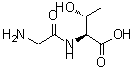 结构式 CAS# 27174-15-8, 甘氨酰苏氨酸
