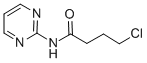 structure of CAS# 27179-31-3, 4-Chloro-N-(2-Pyrimidinyl)Butanamide;4-Chloro-N-Pyrimidin-2-Yl-Butanamide;4-Chloro-N-(2-Pyrimidinyl)Butanamide;4-Chloro-N-Pyrimidin-2-Yl-Butyramide