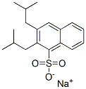 structure of CAS# 27213-90-7, Bis(2-Methylpropyl)-Naphthalenesulfonicacid Sodium Salt (1:1);Sodium 2,3-Diisobutylnaphthalene-1-Sulfonate;Sodium 2,3-Diisobutyl-1-Naphthalenesulfonate;Sodium Diisobutylnaphthalene-1-Sulphonate
