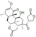 CAS#: 27368-79-2， Picrasin A