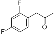 结构式 CAS# 274682-91-6, 2,4-二氟苯丙酮