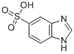 结构式 CAS# 27503-78-2, 1H-苯并咪唑-5-磺酸