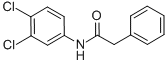 结构式 CAS# 27816-82-6, N-(3,4-二氯苯基)-苯乙酰胺