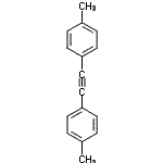 结构式 CAS# 2789-88-0, 1,1'-(1,2-乙炔二基)二(4-甲基苯)