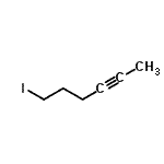 CAS#: 28077-74-9， 6-Iodo-2-Hexyne