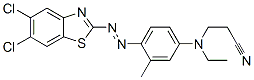 CAS#: 28080-90-2， 3-[[4-[(5,6-Dichloro-2-Benzothiazolyl)Azo]-3-Methylphenyl]Ethylamino]Propiononitrile