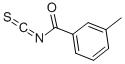 structure of CAS# 28115-86-8, 3-Methylbenzyl Isothiocyanate;Isothiocyanato-(3-Methylphenyl)Methanone;Zinc02528092