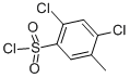structure of CAS# 28286-86-4, 2,4-Dichloro-5-Methyl-Benzenesulfonylchloride;2,4-Dichloro-5-Methyl-Benzenesulfonyl Chloride;2,4-Dichloro-5-Methylbenzene-1-Sulphonyl Chloride
