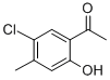structure of CAS# 28480-70-8, 1-(5-Chloro-2-Hydroxy-4-Methylphenyl)-Ethanone;4-Acetyl-2-Chloro-5-Hydroxytoluene 2-Acetyl-4-Chloro-5-Methylphenol;1-(5-CHLORO-2-HYDROXY-4-METHYLPHENYL)ETHANONE;5'-CHLORO-2'-HYDROXY-4'-METHYLACETOPHENONE