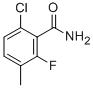 结构式 CAS# 286474-61-1, 6-氯-2-氟-3-甲基苯甲酰胺