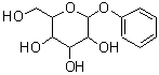 结构式 CAS# 2871-15-0, 苯基吡喃己糖苷