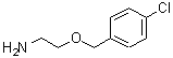 structure of CAS# 287179-98-0, 2-[(4-Chlorobenzyl)Oxy]Ethanamine