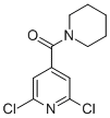 structure of CAS# 287196-80-9, (2,6-Dichloropyridin-4-Yl)(Piperidino)Methanone;2,6-Dichloro-4-(-4-(Piperidine-1-Ylcarbonyl)Pyridin;2,6-Dichloro-4-(-4-(Piperidine-1-Ylcarbonyl)Pyridi;(2,6-DICHLOROPYRIDIN-4-YL)(PIPERIDINO)METHANONE