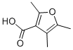structure of CAS# 28730-32-7, 2,4,5-Trimethyl-3-Furancarboxylicacid;2,4,5-Trimethyl-3-Furancarboxylate;2,4,5-Trimethyl-3-Furoate;Zinc04218859