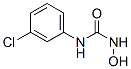 structure of CAS# 28788-18-3, 3-(3-Chlorophenyl)-1-Hydroxy-Urea;1-(3-Chlorophenyl)-3-Hydroxy-Urea;Nsc110671