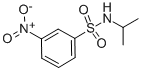 结构式 CAS# 28860-10-8, N-异丙基-3-硝基苯磺酰胺