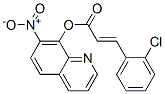 CAS#: 29002-17-3， 7-Nitro-8-Quinolinol 3-(2-Chlorophenyl)Propenoate