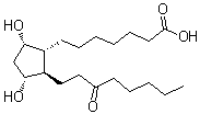 CAS#: 29044-75-5， (9alpha,11alpha)-9,11-Dihydroxy-15-Oxoprostan-1-Oic Acid