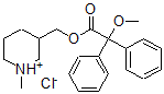CAS#: 2909-95-7， (1-Methyl-3,4,5,6-Tetrahydro-2H-Pyridin-3-Yl)Methyl 2-Methoxy-2,2-Diphenyl-Acetate Chloride