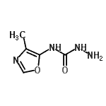 CAS 登录号：2917-35-3， N-(4-甲基-1,3-恶唑-5-基)氨基甲酰肼
