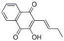 CAS#: 29366-43-6， 2-(1-Butenyl)-3-Hydroxy-1,4-Naphthoquinone