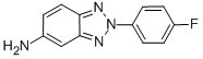 structure of CAS# 293737-98-1, 2-(4-Fluorophenyl)-2H-Benzotriazol-5-Amine;2-(4-Fluorophenyl)-5-Benzotriazolamine;[2-(4-Fluorophenyl)Benzotriazol-5-Yl]Amine;Eu-0074915