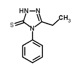 CAS#: 29448-76-8， 5-Ethyl-4-Phenyl-2,4-Dihydro-3H-1,2,4-Triazole-3-Thione