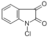 structure of CAS# 2959-03-7, 1-Chloro-2,3-Indoledione;1-Chloroindoline-2,3-Dione;1-Chloroisatin;Sbb007868