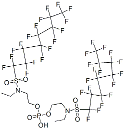 CAS#: 2965-52-8， Bis[2-[N-Ethyl(Heptadecafluorooctanesulphonyl)Amino]Ethyl] Hydrogen Phosphate