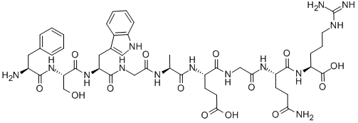 CAS#: 29705-92-8， L-Phenylalanyl-L-Seryl-L-Tryptophylglycyl-L-Alanyl-L-alpha-Glutamylglycyl-L-Glutaminyl-L-Arginine