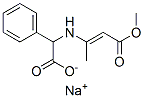 CAS#: 2975-08-8， Sodium [(3-Methoxy-1-Methyl-3-Oxo-1-Propenyl)Amino]Phenylacetate