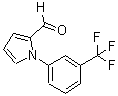 structure of CAS# 299169-87-2, 1-[3-(Trifluoromethyl)Phenyl]-1H-Pyrrole-2-Carbaldehyde;1-(3-(trifluoromethyl)phenyl)-1H-pyrrole-2-carbaldehyde;1-(3-Trifluoromethyl-phenyl)-1 H -pyrrole-2-carbal;1-(3-Trifluoromethyl-phenyl)-1 H -pyrrole-2-carbaldehyde
