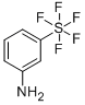 结构式 CAS# 2993-22-8, (OC-6-21)-(3-氨基苯基)五氟-硫