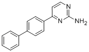 structure of CAS# 299463-56-2, 4-[1,1'-Biphenyl]-4-Yl-2-Pyrimidinamine;4-(1,1'-BIPHENYL-4-YL)PYRIMIDIN-2-AMINE;4-[1,1'-BIPHENYL]-4-YL-2-PYRIMIDINAMINE