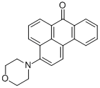 structure of CAS# 299927-47-2, 3-Morpholinobenzanthrone;ABM