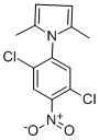 结构式 CAS# 302901-02-6, 1-(2,5-二氯-4-硝基苯基)-2,5-二甲基-1H-吡咯